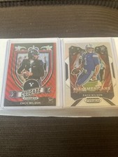 2021 panini prizm draft picks zach wilson ruby red wave crusade prizm Lot 2 Priz
