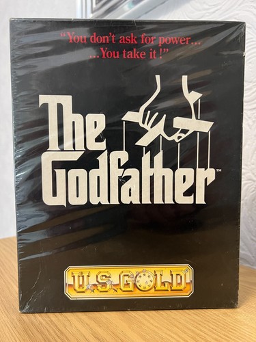 Amiga U.S. Gold The Godfather Vintage Game - New Sealed -👽👾Retro Gift Idea👾👽 - Afbeelding 5 van 24