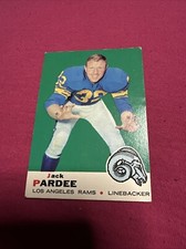 1969 Topps Jack Pardee #12 Vgex