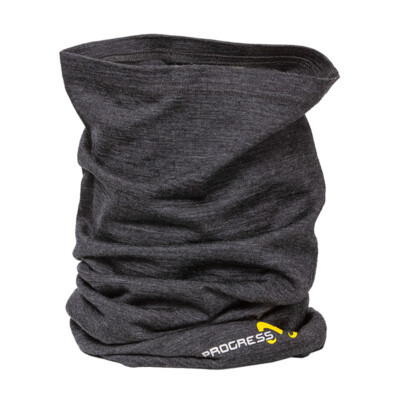 PROGRESS Merino Mütze Stirnband Multifunktionstuch Tube Beanie Schlauchtuch NEU
