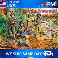 Mars Figures 32007 NVA North Vietnamese Army , scale plastic model kit 1/32