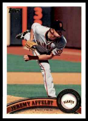 2011 Topps Jeremy Affeldt #571 San Francisco Giants