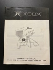 Original Microsoft XBOX Console Instruction Manual Booklet ONLY 