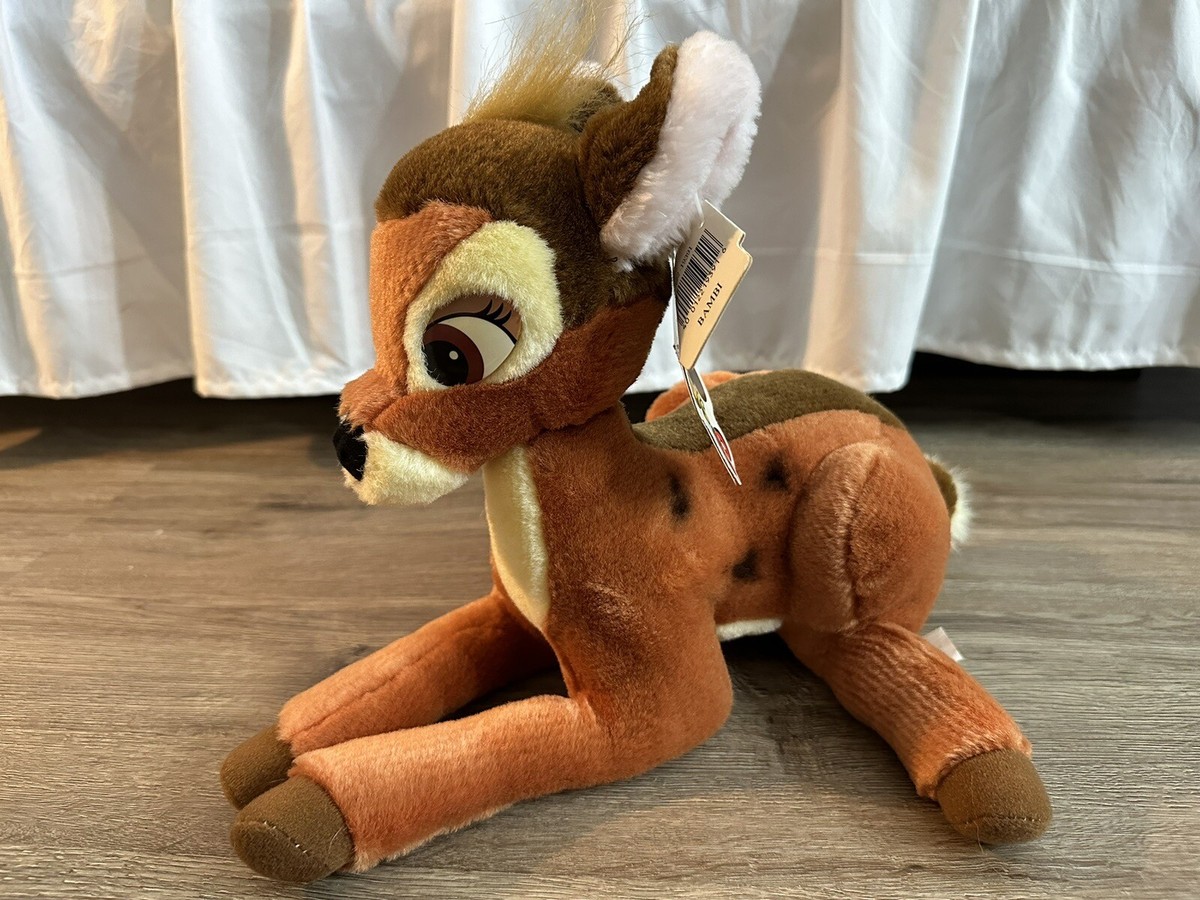 Vintage Bambi Disney World Disneyland Mouseketoys Plush Stuffed