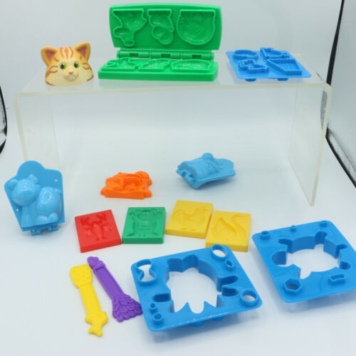 Animals Play Doh Modeling Clay Play Set: Cat, Whale, Chicken, Zebra, + More - Picture 1 of 8