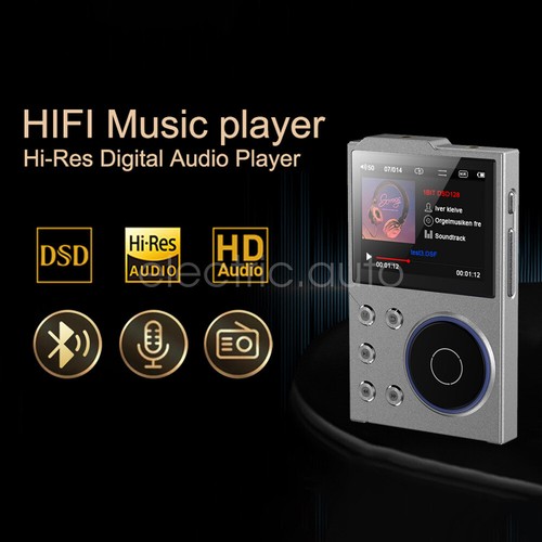 MP3 Player HiFi Lossless Stereo High Quality Sound DAC DSD Audio Music ...