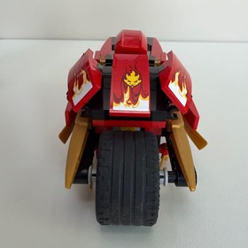 Lego Kai's Blade Cycle 9441 Ninjago 100% Complete Set Rise of the Snakes Kai Zx