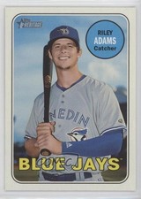 2018 Topps Heritage Minor League Edition Riley Adams #113 0a3