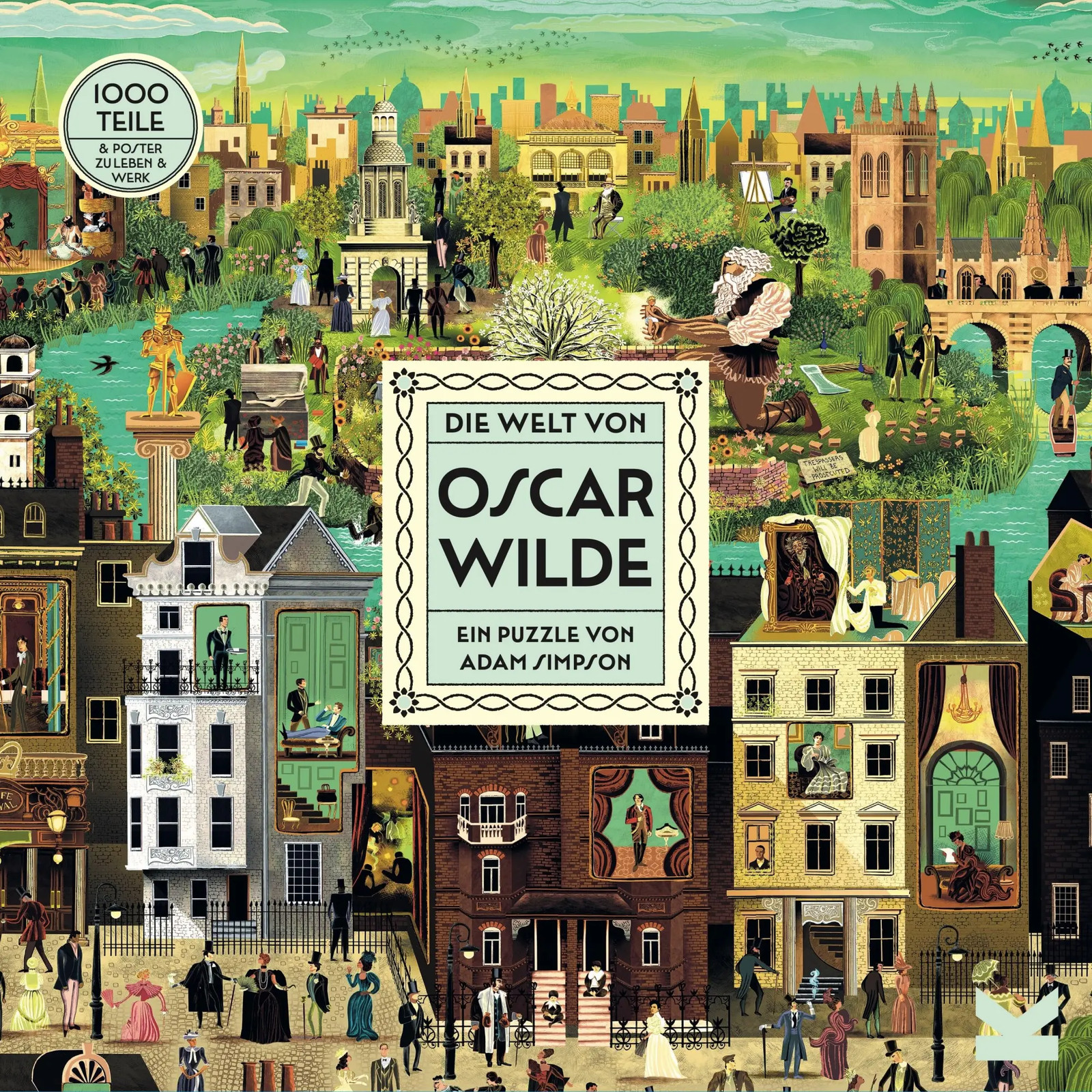 Die Welt von Oscar Wilde. EIN 1000-Teile-Puzzle - Bild 3