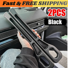 2Pcs Car Seat Gap Filler Universal Side Seam Plug Strip Leak-proof Filling Strip