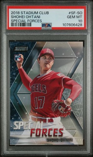 2018 Topps Stadium Club - Special Forces Shohei Ohtani #SF-SO (RC)