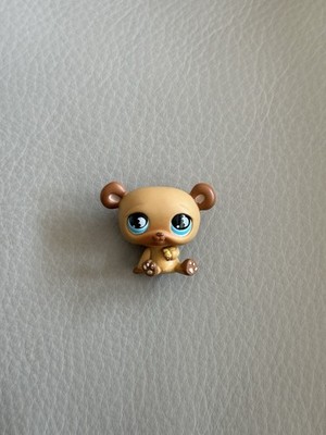 Littlest Pet Shop (LPS) Hasbro brauner Bär mit Honig #814