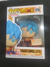 Funko Pop! Dragon Ball SSGSS Goku #1256 Caja Almuerzo Vinilo FIGURA CON PROTECTOR 