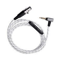 Earphone Audio Cable Cord w/ Mic For AKG Q701 K240S K271MK K272 K371 K371BT K141