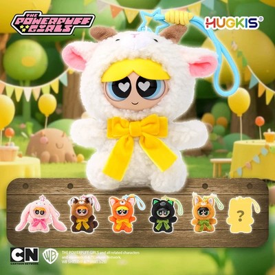 HUGKIS The Powerpuff Girls Forest Party Series Blind Box Plush Toy