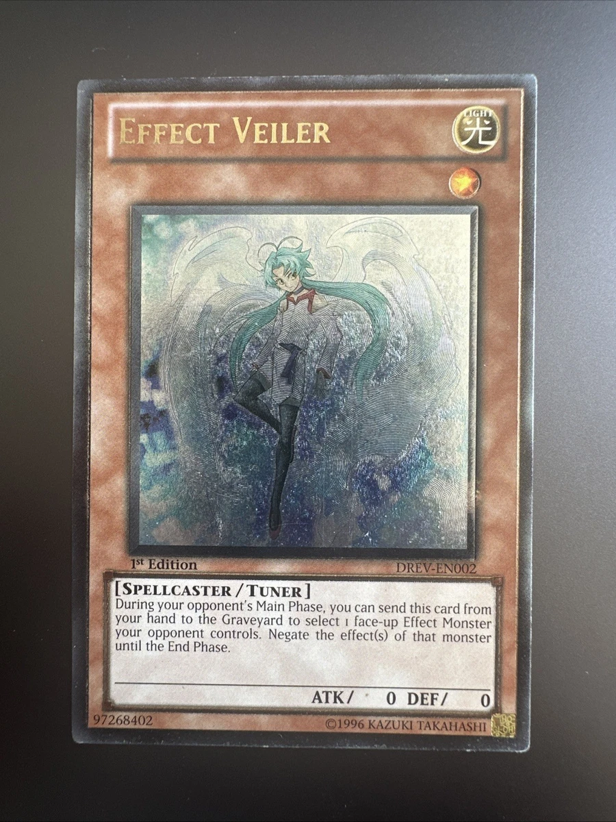 Effect Veiler Yu-Gi-Oh! TCG Ultimate Rare Individual Collectible