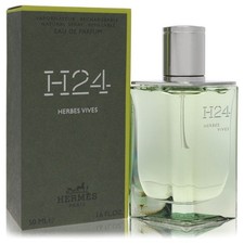 Hermes H24 Herbes Vives by Hermes Eau De Parfum Refillable Spray 1.7 oz For Men