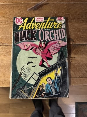  DC Adventure Comics #428 Vol. 39 Aug. 1973 Comic Book Origin Issue Black Orchid