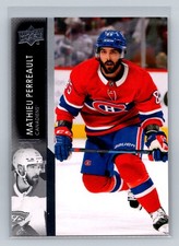 2021-22 Upper Deck #586 Mathieu Perreault Montreal Canadiens