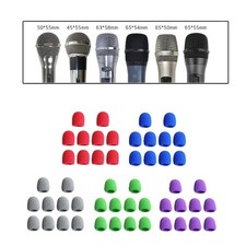 10Pcs Microphone Cover Replacement for Conference Rooms Interviews Speeches