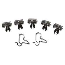Brake Line Clip Clamp Bracket Fastener Kit 1958-62 Chevrolet Corvette 7pc
