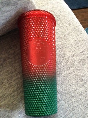 Starbucks Christmas Tumbler Walt Disney World Holiday Mickey Studded Red  24oz | eBay