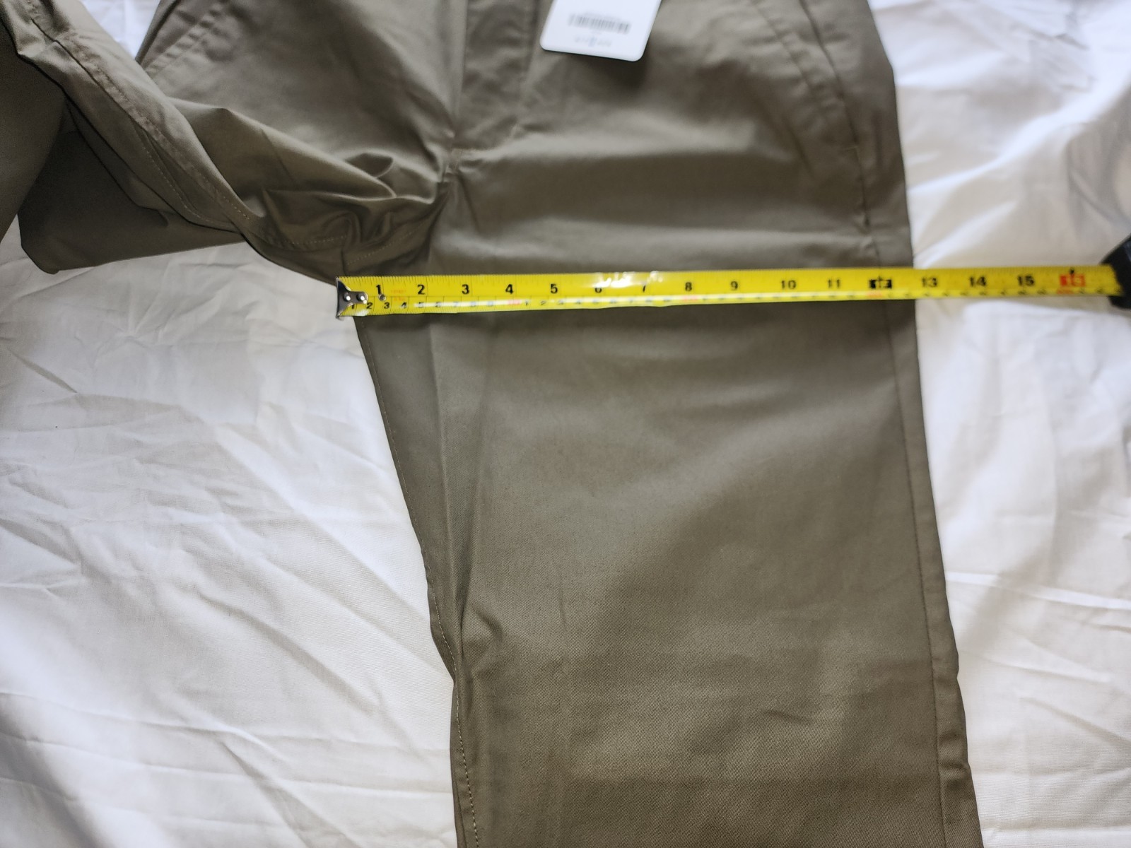 Kit And Ace Men's Full Potential Pant Slimfit Sage Size 44/32 NWT!!!!