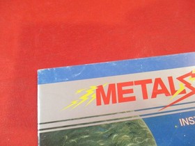 Metal Storm (Nintendo NES) COMPLETE w/ Box manual game poster WORKS!
