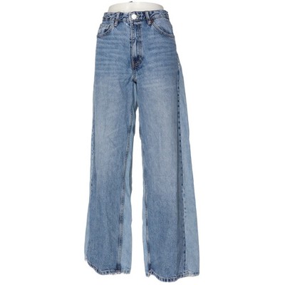 Zara, Jeans, Größe: 38, Blau, Baumwolle, Einfarbig, Denim, Damen #FEO