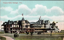 Postcard Octagon Hotel Sea Bright New Jersey Unposted