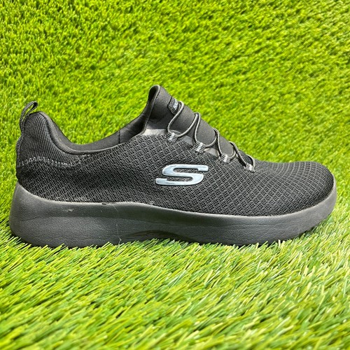 Skechers Dynamight Womens Size 7D Black Athletic Walking Slip-Ins Shoes Sneakers - Picture 1 of 10
