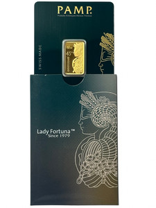 PAMP Suisse 5 Gram Gold Bar Lady Fortuna™ 45th Anniversary ***RARE 4500 Mintage*