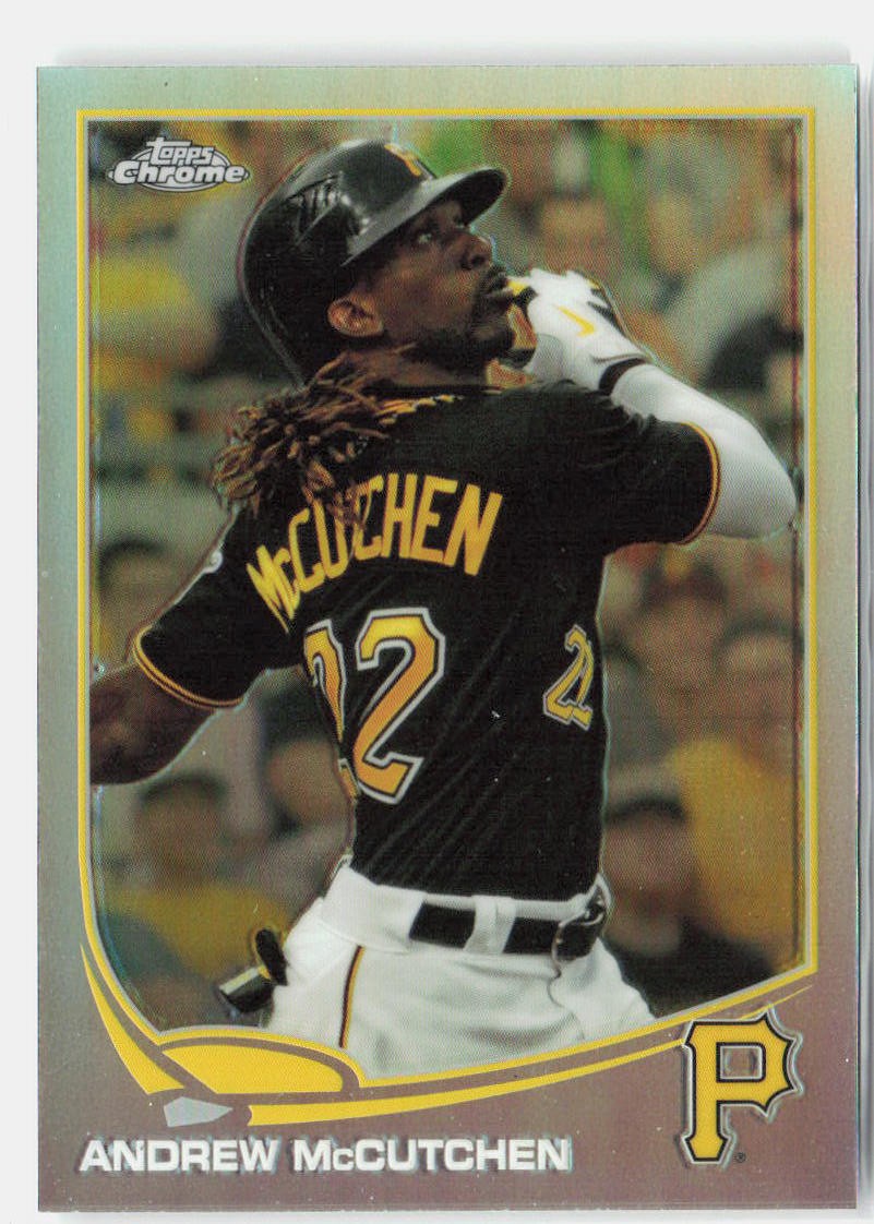 2013 Topps Chrome #49 Andrew McCutchen Refractors