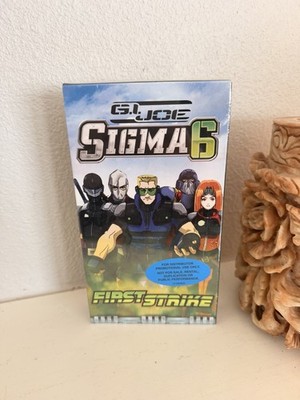 GI Joe Sigma 6 First Strike VHS Screener Sealed Rare 