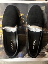 Zapatos sin cordones de casino Aldo para hombre talla 11 negros