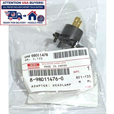 ISUZU #8980114760 Genuine Adapter Headlamp Headlight D-Max  Mu-7 2007-12