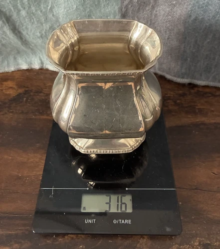 Reed&Barton sterling silver (.930), sugar cup? 5" tall, no mono, 316G