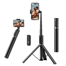 Tripode Palo Selfie De Aluminio Con Control Remoto Recargable De Lujo