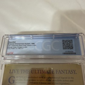 Gauntlet Nintendo NES CGC Graded 8.0 CIB MIB NOT VGA WATA Rare Classic