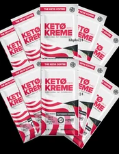 🔥Pruvit Keto Kreme Coffee Peppermint Mocha Kremes 10 PK Exp. 2027