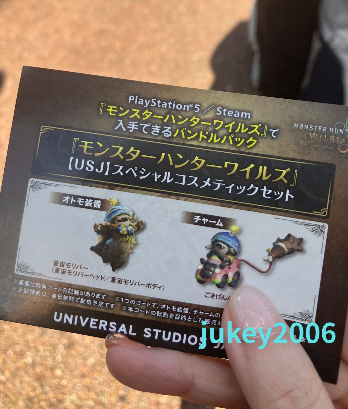 Monster Hunter Wilds 🐉 JP‑Exclusive USJ Cosmetic 🎁 Steam Digital Code Global
