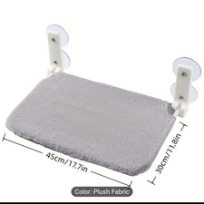 Cat Sill Window Perch Large Cat Window Hammock Shelf Seat Sturdy Wood Frame