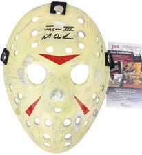 Mike DeLuna signed Hockey Mask Jason Voorhees Friday the 13th Part III