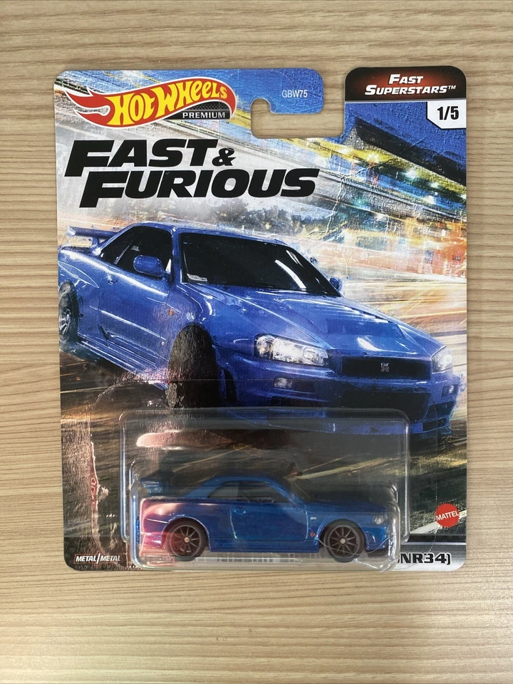 Hot Wheels Premium Fast and Furious Fast Superstars 5 Car Complete Set Sealed - image 2 of 4