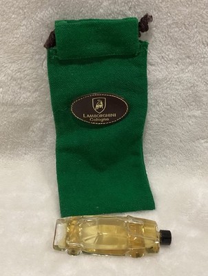 VINTAGE LAMBORGHINI No. 6 15ML 1/2OZ COLLECTOR COUNTACH CAR COLOGNE WITH POUCH