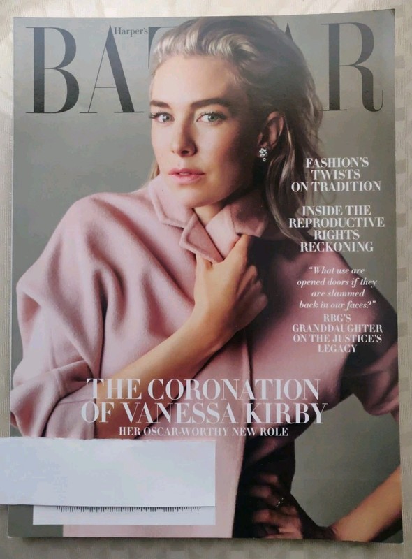 HARPER'S BAZAAR DECEMBER 2020 VANESSA KIRBY Saskia de Brauw Jerry Lorenzo New