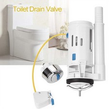 Integrated Toilet Dual Flush System with Adjustable Push Button Design
