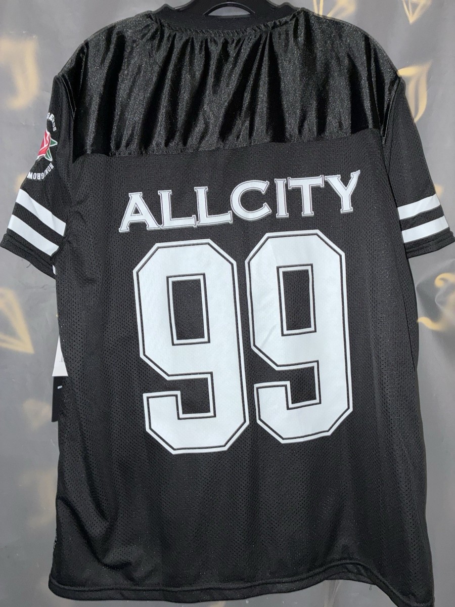 Brooklyn Cloth Mfg. Co . All City 99 Football Jersey Black Size X
