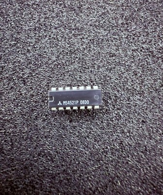 1 Stück/pc. M54521P - MITSUBISHI - DIP14  - 5x NPN Darlington Transistor Array