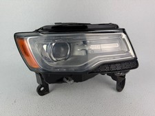 2014-2016 Jeep Grand Cherokee Headlight Rh Right Xenon Chrome Wo Adaptive Oem